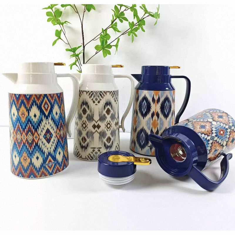 Ethnic style insulated water bottle
