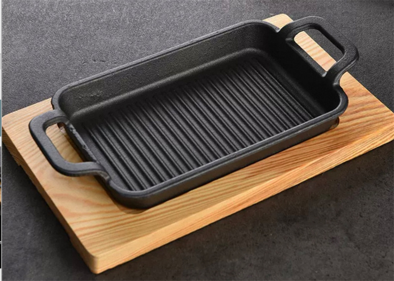 Iron pan baking tray
